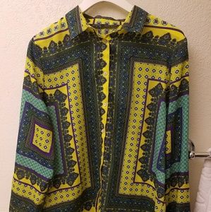 Zara Basic blouse. Size L